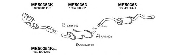 VENEPORTE 500240 Exhaust System